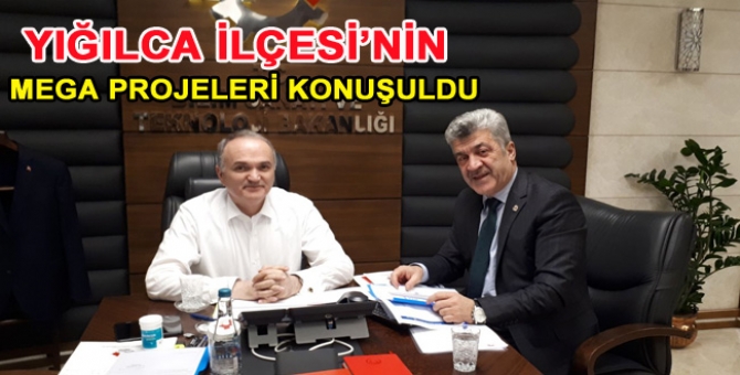 Yığılca İlçesinin Projeleri Gözden Geçirildi  